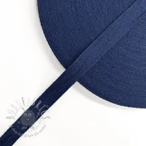 Keper vrpca pamučna 15 mm dark blue