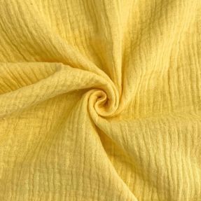 Dvostruka gaza/muslin soft yellow