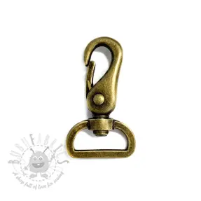 Metalni karabin 25 mm messing