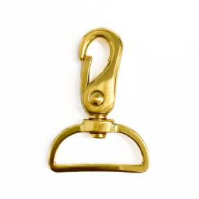 Metalni karabin 40 mm gold