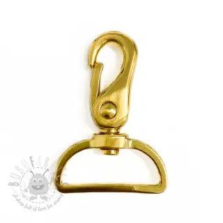 Metalni karabin 40 mm gold