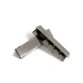 Metalna završnica 40 mm silver