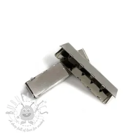 Metalna završnica 40 mm silver