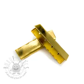 Metalni završetak trake 40 mm gold