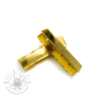 Metalni završetak trake 40 mm gold