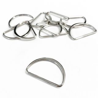 Metalni polukrug 40 mm silver