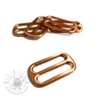 Metalni klizač 25 mm copper