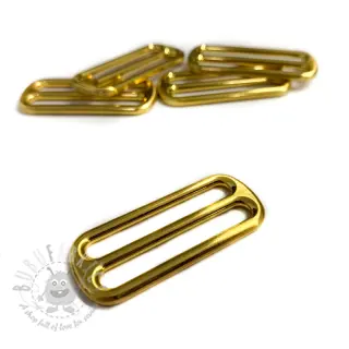 Metalni klizač 40 mm gold