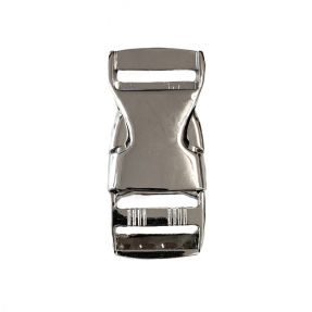 Metalna kopča trozubac 25 mm silver