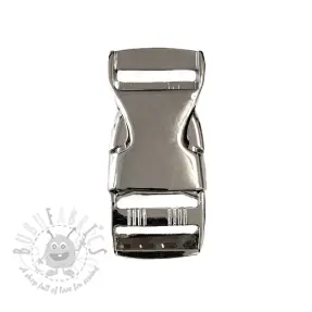 Metalna kopča trozubac 25 mm silver