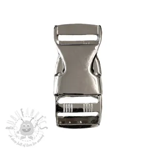 Metalna kopča trozubac 25 mm silver