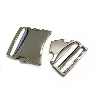 Metalna kopča trozubac 40 mm silver