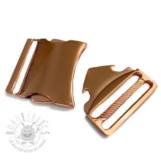 Metalna kopča trozubac 40 mm copper