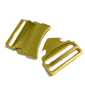 Metalna kopča trozubac 40 mm gold