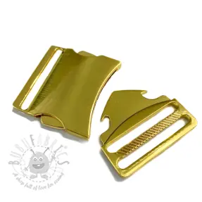 Metalna kopča trozubac 40 mm gold