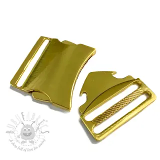 Metalna kopča trozubac 40 mm gold