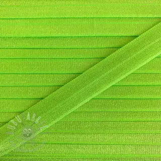 Rubni lastik 15 mm neon green