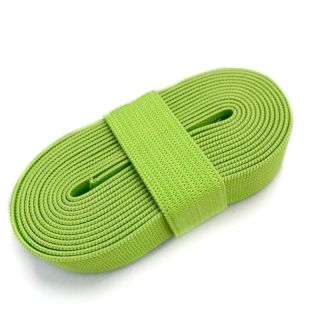 Ploski lastik 15 mm light lime 2 m