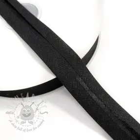 Pamučna traka za obrub black