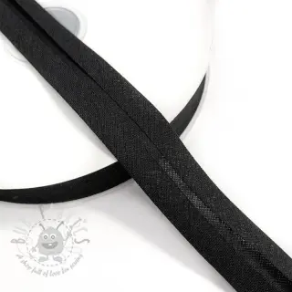 Pamučna traka za obrub black