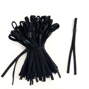 Podesiva elastična okrugla 5 mm black - 22 cm