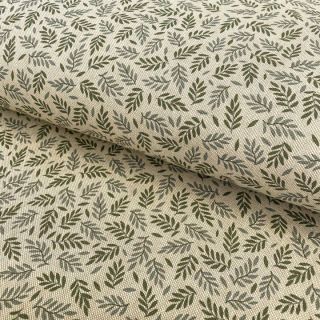 Dekorativna tkanina Linenlook premium Leaf Scandi