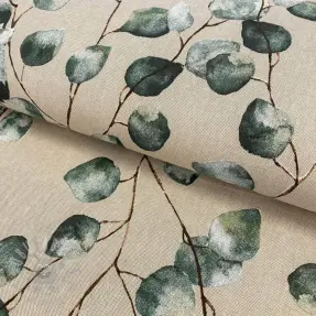 Dekorativna tkanina Linenlook Eucalyptus Leaves