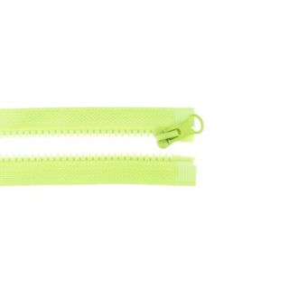 Rajsferšlus deljivi 75 cm lime