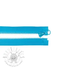 Rajsferšlus deljivi 75 cm dark aqua