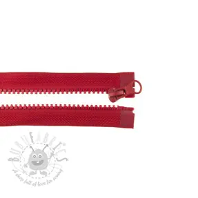 Rajsferšlus deljivi 75 cm bordeaux