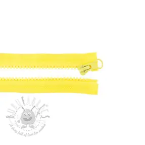 Rajsferšlus deljivi 65 cm yellow