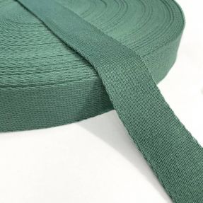 Pamučna traka 4 cm dark old green