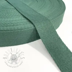 Pamučna traka 4 cm dark old green