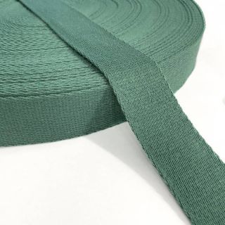 Pamučna traka 4 cm dark old green