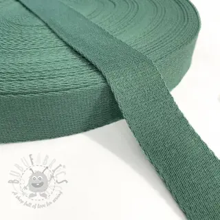 Pamučna traka 4 cm dark old green