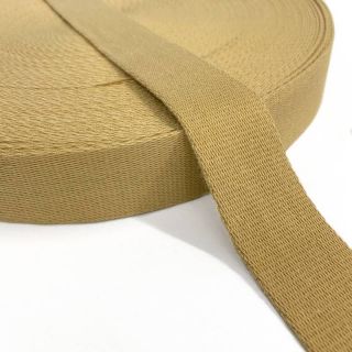Pamučna traka 4 cm camel