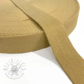 Pamučna traka 4 cm camel