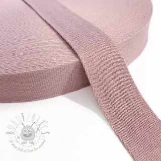 Pamučna traka 4 cm old pink