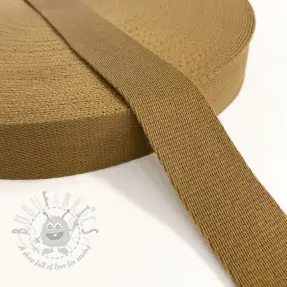 Pamučna traka 4 cm brown