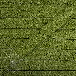 Pamućna vrpca ravna 13 mm olive green