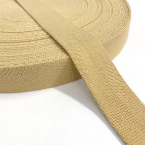 Pamučna traka 4 cm light yellow
