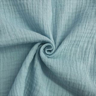 Tetra Tkanina/Muslin teal ORGANIC