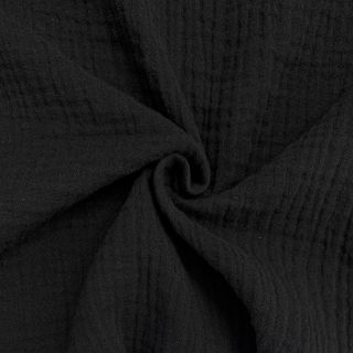 Dvostruka gaza/muslin black