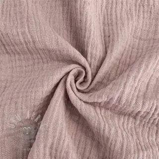 Tetra Tkanina/Muslin old rose