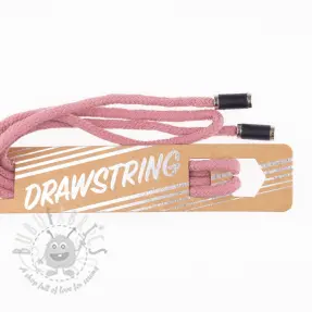 Uzica za kapuljaču s završecima 115 cm HEAD3 old pink