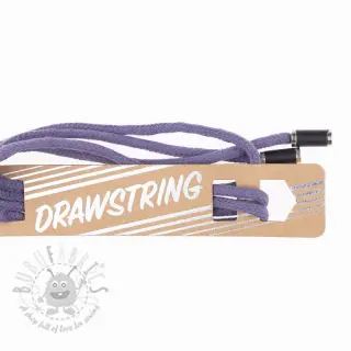 Uzica za kapuljaču s završecima 115 cm HEAD3 lavender