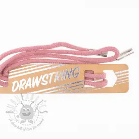 Uzica za kapuljaču s završecima 115 cm HEAD2 old pink