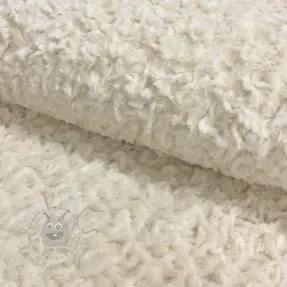 Umjetno krzno Curly ecru
