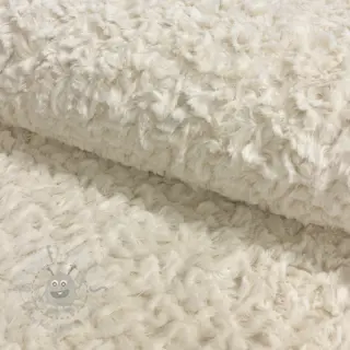 Umjetno krzno Curly ecru