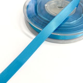 Saten vrpca obostrana 9 mm aqua